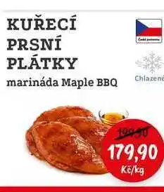 RABBIT řeznictví KUŘECÍ PRSNÍ PLÁTKY marináda Maple BBQ Chlazené nabídka