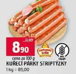 Terno KUŘECÍ PÁRKY STRIPTÝZKY nabídka