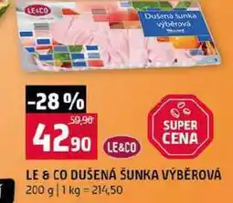 Terno LE & CO DUŠENÁ ŠUNKA VÝBĚROVÁ nabídka
