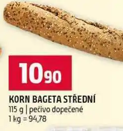 Terno KORN BAGETA STŘEDNÍ 115 g pečivo dopečené nabídka