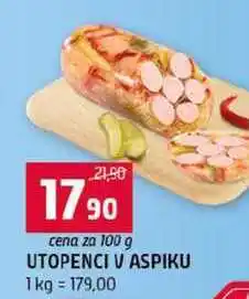 Terno UTOPENCI V ASPIKU nabídka
