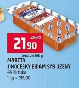 Terno MADETA JIHOČESKÝ EIDAM SÝR UZENÝ 44% tuku nabídka