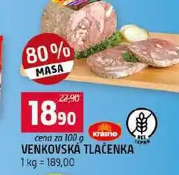 Terno VENKOVSKÁ TLAČENKA nabídka