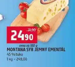 Terno MONTANA SÝR JEMNÝ EMENTÁL 45% tuku nabídka