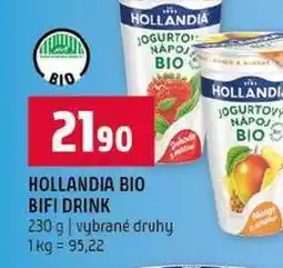 Terno HOLLANDIA BIO BIFI DRINK 230 g vybrané druhy nabídka