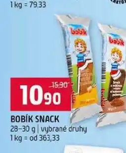 Terno BOBÍK SNACK 28-30 g vybrané druhy nabídka