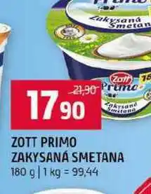 Terno ZOTT PRIMO ZAKYSANÁ SMETANA nabídka