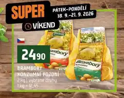 Terno BRAMBORY KONZUMNI POZDNÍ 2 kg vybrané druhy nabídka