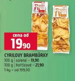 Terno CYRILOVY BRAMBŮRKY nabídka