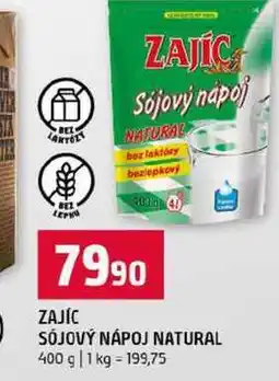 Terno ZAJÍC SÓJOVÝ NÁPOJ NATURAL nabídka