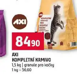 Terno AXI KOMPLETNÍ KRAUVO 1,5 kg granule pro kočky nabídka