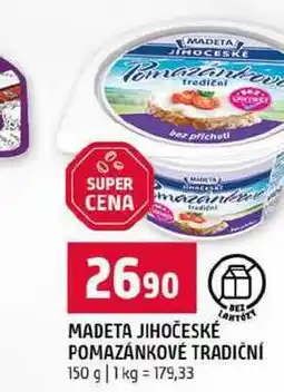Terno MADETA JIHOČESKÉ POMAZÁNKOVÉ TRADIČNÍ nabídka
