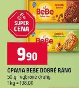 Terno OPAVIA BEBE DOBRÉ RÁNO 50 g vybrané druhy nabídka