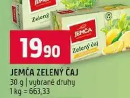 Terno JEMČA ZELENÝ ČAJ 30 g vybrané druhy nabídka