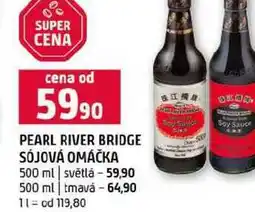 Terno PEARL RIVER BRIDGE SÓJOVÁ OMÁČKA 500 ml světlá 500 ml tmavá nabídka