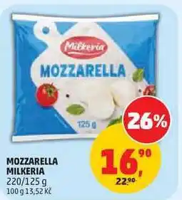 Penny Market MOZZARELLA MILKERIA, 220/125 g nabídka