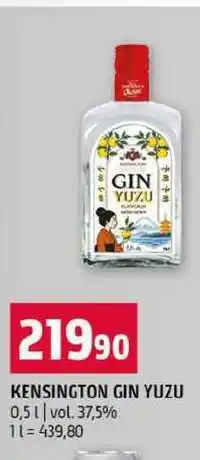 Terno KENSINGTON GIN YUZU 0,5l vol. 37,5% nabídka