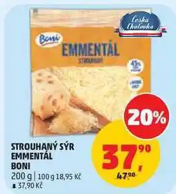 Penny Market STROUHANÝ SÝR EMMENTÁL BONI nabídka