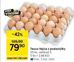 Tesco Tesco Vejce z podestýlky nabídka