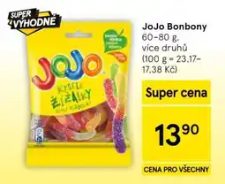 Tesco JOJO bonbony nabídka