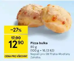 Tesco Pizza bulka nabídka