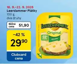 Tesco Leerdammer plátky nabídka