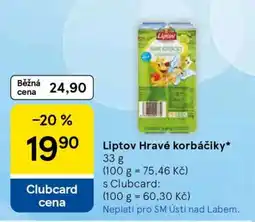 Tesco Liptov Hravé korbáčiky nabídka