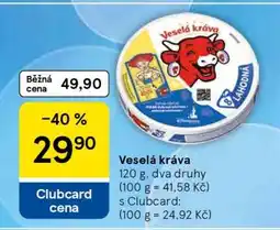 Tesco Veselá kráva nabídka