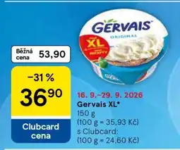 Tesco Gervais XL nabídka