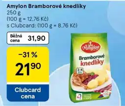 Tesco Amylon Bramborové knedlíky nabídka