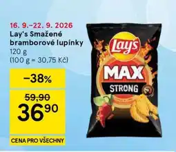 Tesco Lay's Smažené bramborové lupínky nabídka