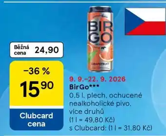 Tesco BIRGO nabídka