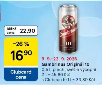 Gambrinus Originál 10