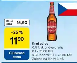 Tesco Krušovice nabídka