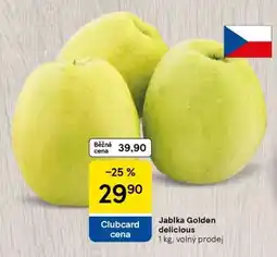 Tesco Jablka Golden Delicious nabídka