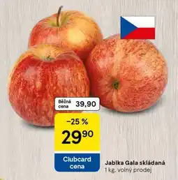 Tesco Jablka Gala skládaná nabídka
