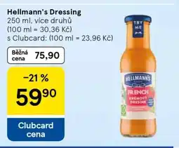 Tesco Hellmann’s dressing nabídka