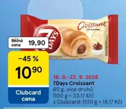 Tesco 7Days Croissant nabídka