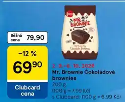 Tesco MR. BROWNIE Čokoládové brownies nabídka