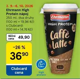Tesco EHRMANN HIGH PROTEIN NÁPOJ nabídka