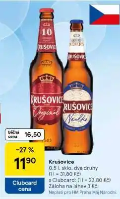 Tesco Krušovice nabídka