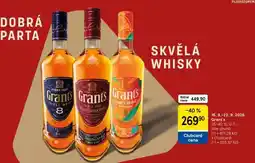 Tesco GRANT’S Whisky nabídka