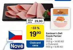 Tesco Eastman's Deli Foods Parizer nabídka