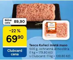 Tesco Tesco Kuřecí mleté maso nabídka