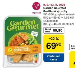 Tesco Garden Gourmet Rostlinné výrobky nabídka