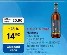 Tesco Mustang nabídka
