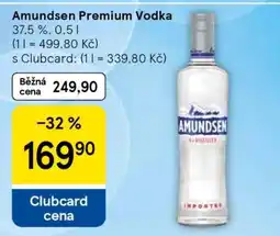 Tesco Amundsen Premium vodka nabídka