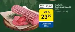 Tesco Krahulík Bochánek Madrid nabídka