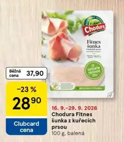 Tesco Chodura fitnes šunka z kuřecích prsou nabídka