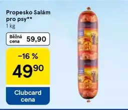 Tesco Propesko Salám pro psy nabídka